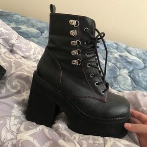 Deathstalker boots from dolls kill